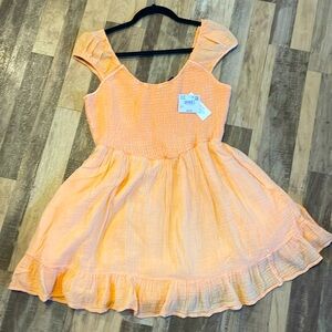 American Eagle Outfitters Smocked Mini Dress